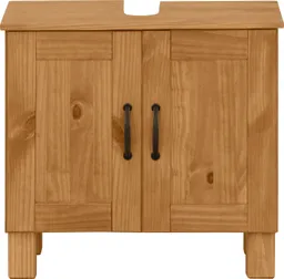 Home affaire Waschbeckenunterschrank Rodby FSC®-zertifiziertes Massivholz, Griffe Metall, Breite 60cm, Höhe 55cm – Produktbild 1 von 1