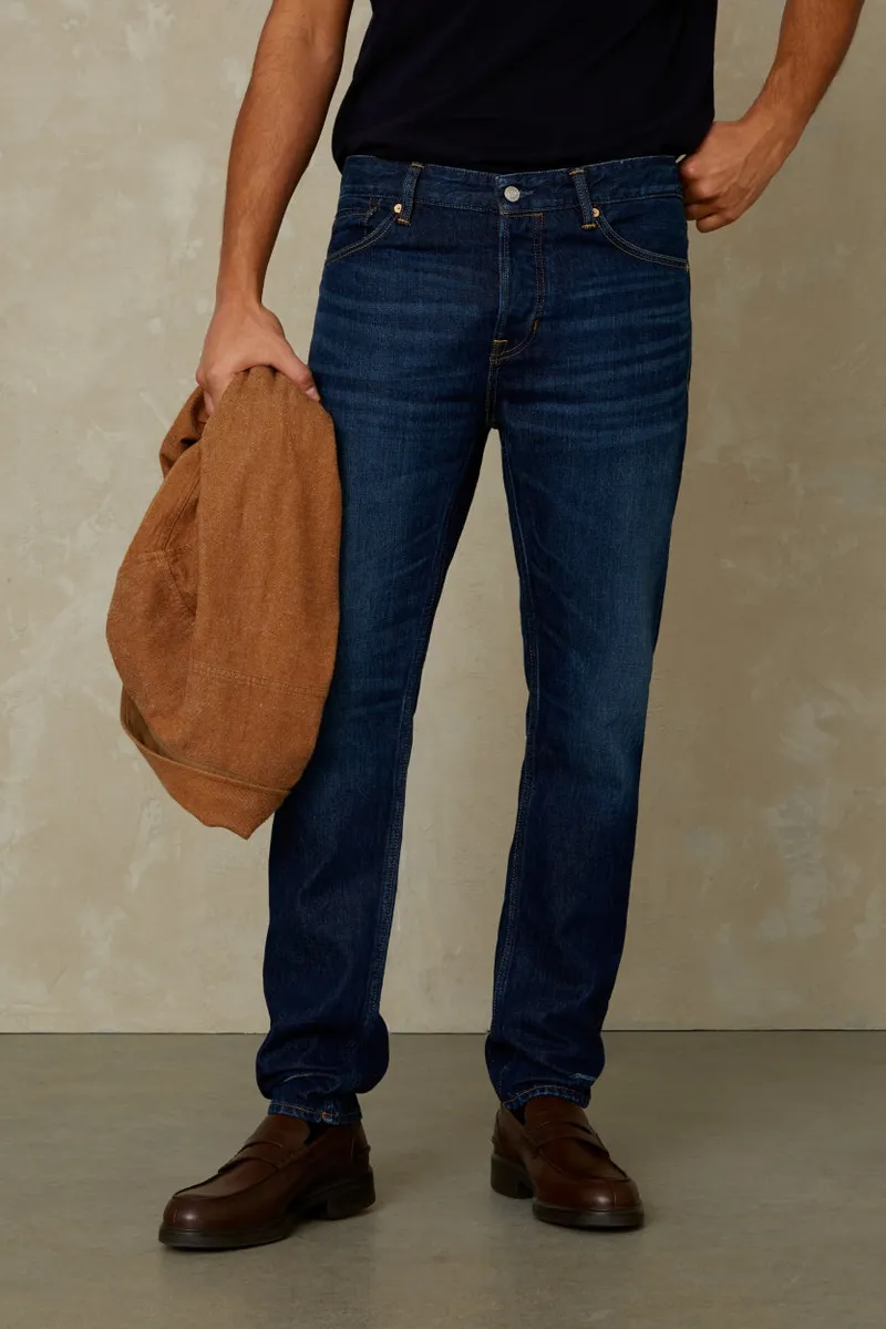 Kings Of Indigo Kings Of Indigo Herren vegan Jeans Jerrick Clean Lopez 3 Months Blau, Extra dunkelblau, – Produktbild 1 von 2