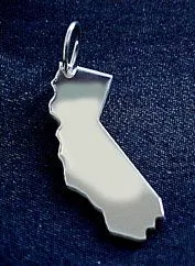 S.W.w. Schmuckwaren S.W.w. Schmuckwaren Kalifornien Kettenanhänger in 925 Silber – Produktbild 1 von 1