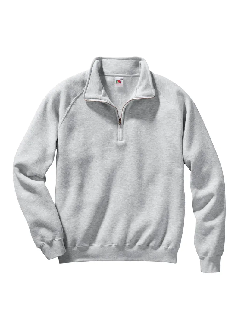 Fruit Of The Loom Sweatshirt grau-meliert, Grau-meliert, – Produktbild 1 von 1