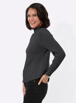 Witt Witt Stehkragenpullover graphit-meliert – Produktbild 1 von 1