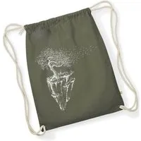 Life Tree Life-Tree Stringbag aus Biobaumwolle Fairwear "Maple Island" für in Grün/Blau/Weiß/Rot – Produktbild 1 von 1