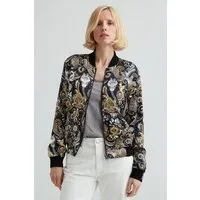 Yahmo Yahmo Cupro/Tencel Ruth Wendejacke, Bird/navy (blau), – Produktbild 1 von 1
