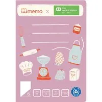Memo memo x SOS-Kinderdörfer weltweit Schulheft DIN A5, 16 Blatt, Lin. 6 – Produktbild 1 von 1