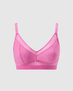 Understatement Understatement Damen vegan Bralette Unterstützung Candy Pink – Produktbild 1 von 1