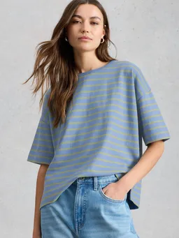 White Stuff Gestreiftes T-Shirt Kat - 34 – Produktbild 1 von 1