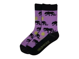 Fräulein Prusselise Kinder Socken Panther lila Gr.23-26 – Produktbild 1 von 1