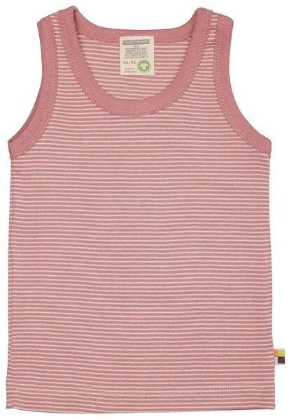 loud + proud loud + proud Babys & Kinder Doppelpack Unterhemden aus Feinripp, GOTS-zertifiziert, Blossom/rosa, – Produktbild 2 von 4