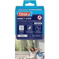 Tesa tesa Pollen und Fliegengitter "Premium" 2-in-1, 120 x 240 cm, anthrazit – Produktbild 1 von 1