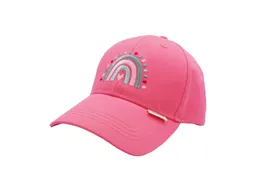 Maximo KIDS GIRL-Cap Regenbogen, dunkle mandelblüte Gr. 51/53 – Produktbild 1 von 1