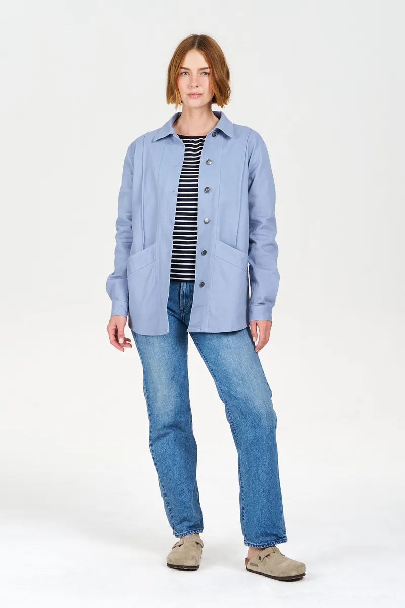 KOMODO KOMODO Damen vegan Jacke Choreo Blau, Hellblau, – Produktbild 1 von 2