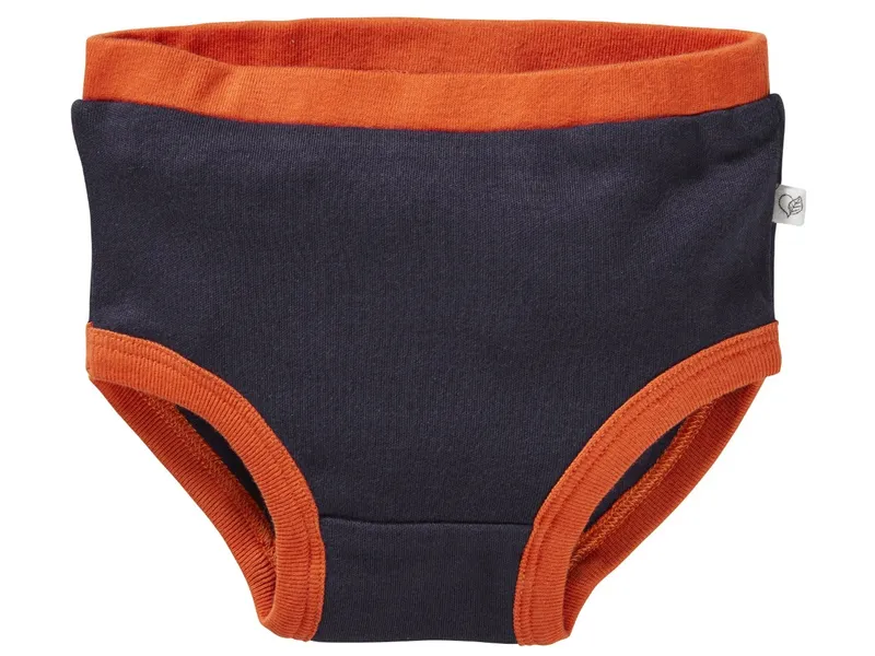 HANS NATUR Kinder Slip Bio-Baumwolle dunkelblau Gr. 74/80, Blau, – Produktbild 1 von 2