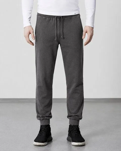 HempAge HempAge Jogginghose Hanf/Biobaumwolle, Anthrazit (grau), – Produktbild 2 von 4