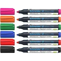 Schneider Schneider 6er-Pack Whiteboardmarker "Maxx 290" 5+1 Gratis, Sortiert, – Produktbild 4 von 4