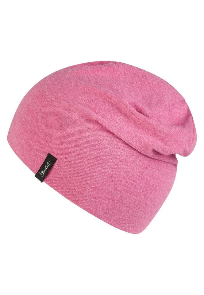 Sterntaler Sterntaler Beanie OCS Beanie melange (1-St) Kindermütze aus weichem Melange-Singlejersey, Silberfarben, – Produktbild 3 von 5