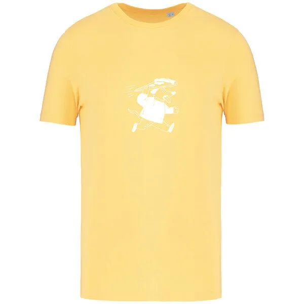 Greenspired Greenspired Basic Bio T-Shirt Pizzadog Nr. 4 ( 155g/m² XXS - 5 XL, Pineapple, – Produktbild 1 von 1
