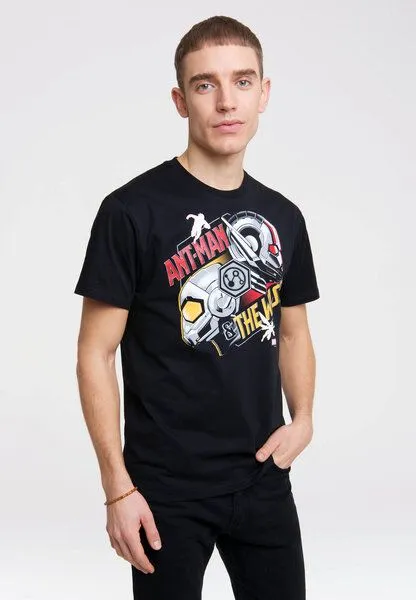 LOGOSH!RT LOGOSH!RT Marvel - Ant-Man & The Wasp - Bio - Organic T-Shirt, Schwarz, – Produktbild 3 von 4