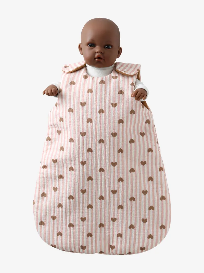 Vertbaudet Puppen-Schlafsack, Braun, – Produktbild 2 von 4