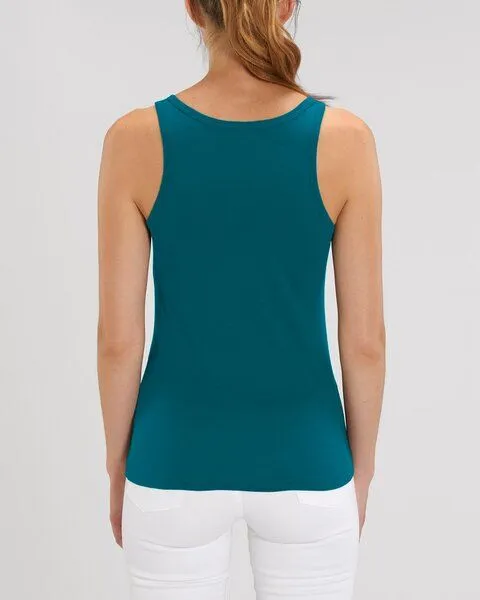 YTWOO YTWOO Damen Top aus Bio Baumwolle, nachhaltig & fair, viele Farben, Ozeanblau, – Produktbild 3 von 4