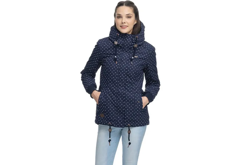 ragwear ragwear Softshelljacke Funktionsjacke W DANKA DOTS, Blau, – Produktbild 1 von 1