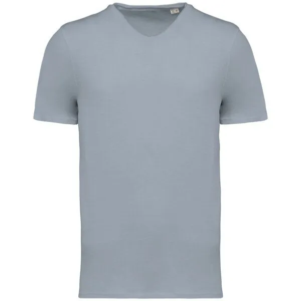 Greenspired Greenspired Nachhaltiges Herren-Slub-T-Shirt 130g/m² S-3XL, Aquamarine, – Produktbild 1 von 1