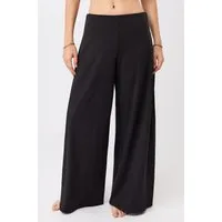 mandala MANDALA Damen vegan Hose Extra Wide Schwarz – Produktbild 1 von 1