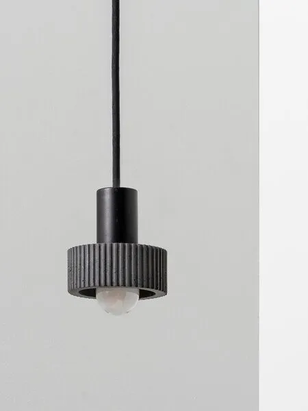 GANTlights Hängelampe plissiert GANTlights S5, Dunkel, – Produktbild 1 von 3