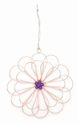 El Puente El Puente Hängedeko "Blume" | Fair Trade & Handmade aus Indien – Produktbild 1 von 1