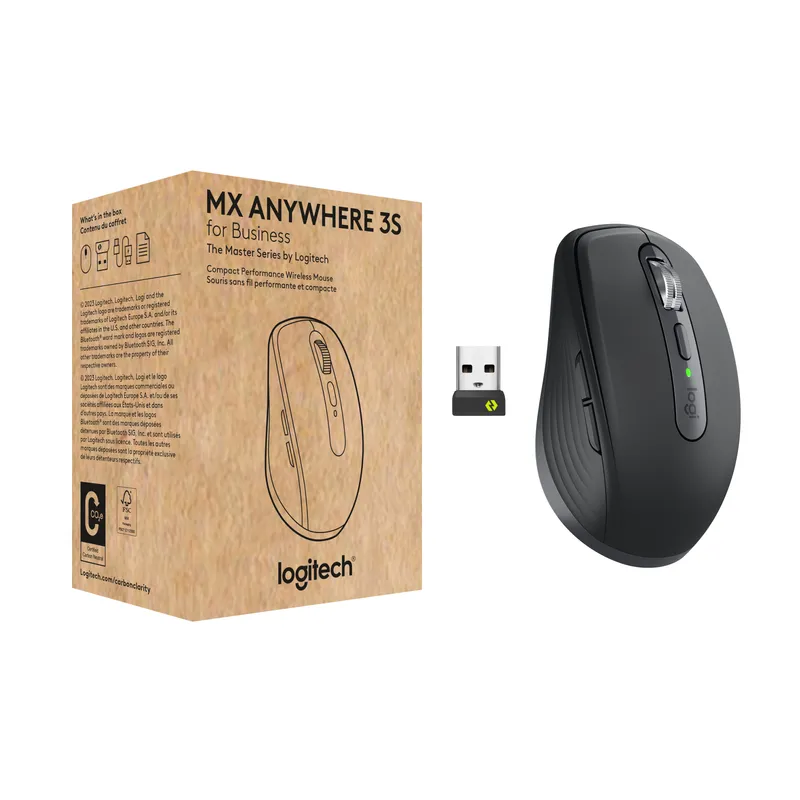 Logitech Logitech MX Anywhere 3S for Business Graphite | 910-006958 | schwarz - Logi Bolt – Produktbild 1 von 2