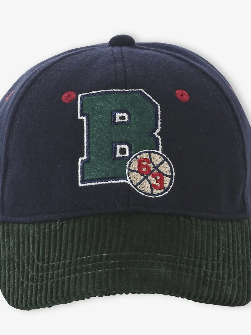 Vertbaudet Warme Jungen Cap BALTIMORE, Marine, – Produktbild 2 von 4