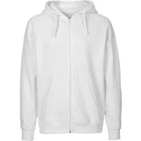 Neutral Neutral® Herren Unisex College Hoodie Zoodie Hoody Kapuzenjacke Sweatjacke, Weiß, – Produktbild 1 von 1