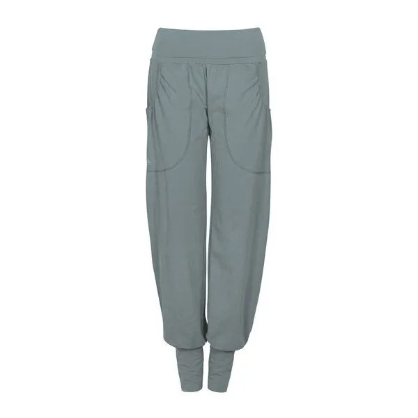 Jaya Jaya JOYCE - Damen - Hose für Yoga und Feizeit aus Biobaumwolle, Agave/grün, – Produktbild 2 von 2