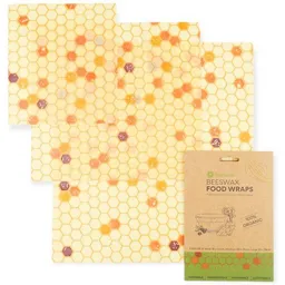 Beewise Beewise Bienenwachstücher 3er Set aus 100% BIO-Baumwolle – Produktbild 1 von 1