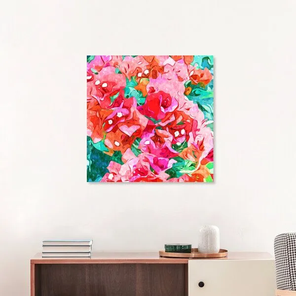 Photocircle Photocircle Poster / Leinwandbild - Wild Bougainvillea – Produktbild 3 von 4