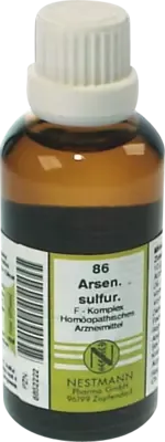 Nestmann Pharma ARSENICUM SULFURICUM F Komplex Nr.86 Dilution 50 ml Dilution – Produktbild 1 von 1