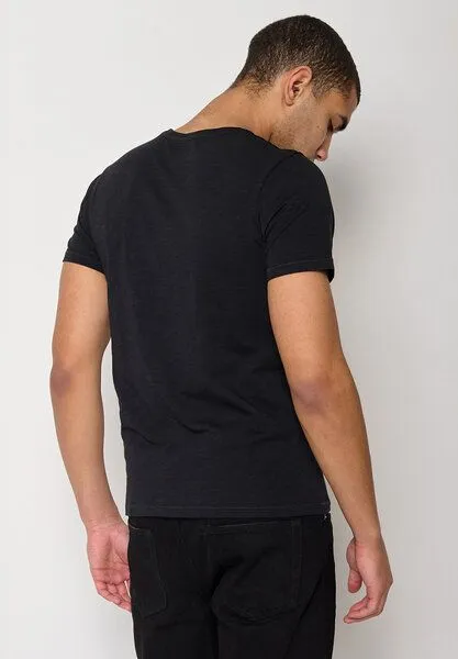 GreenBomb GREENBOMB Basic T-Shirt Spice, Black, – Produktbild 3 von 4