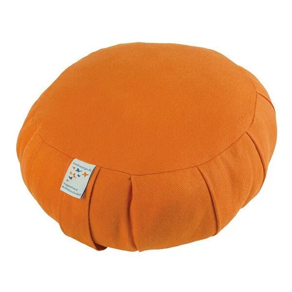 Bausinger Bausinger Meditationskissen Roshi mit Dinkelspelzfüllung, Orange, – Produktbild 1 von 1