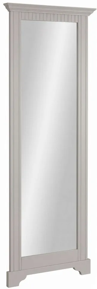 OTTO home Spiegel Rustic, Garderobenspiegel, Landhausstil, Rahmen in Kiefer massiv, Höhe 190 cm, mit Zierfräsungen, Beige, – Produktbild 4 von 8