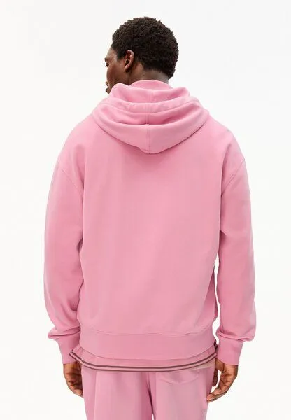 ARMEDANGELS ARMEDANGELS SAROMIAAN LOOP Herren Sweatjacke aus 100% Bio-Baumwolle, Washed berry, – Produktbild 2 von 4