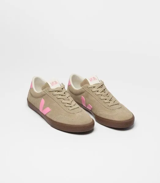 Veja Veja Damen-Sneaker Volley Suede Taupe Malibu Bark – Produktbild 5 von 8