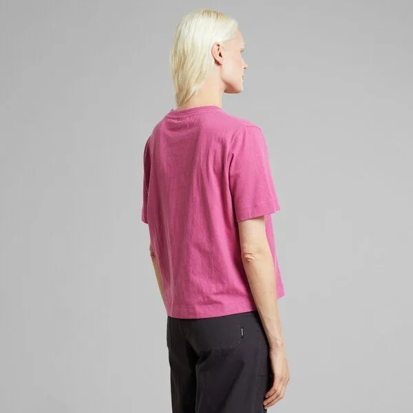 Dedicated DEDICATED Damen T-Shirt Vadstena Hemp, Violet purple red (pink), – Produktbild 4 von 4