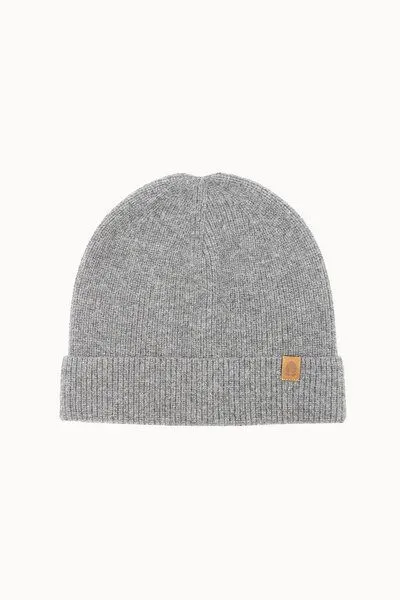 Kopyto Kopyto GAZELLE – Leichte, gerippte Mütze aus plüschiger Merinowolle, Grau, – Produktbild 5 von 6