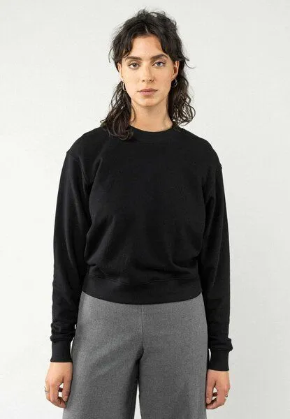 MELA Sweatshirt RATI | von MELA | Fairtrade & GOTS zertifiziert, Schwarz, – Produktbild 1 von 4