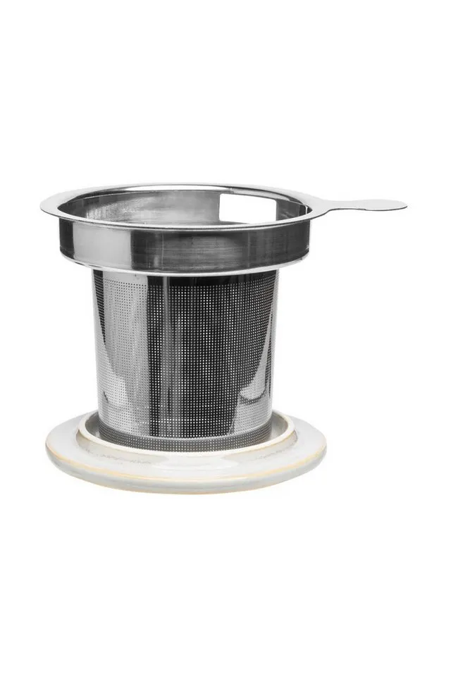 Tranquillo Tranquillo Tasse mit Teesieb INDUSTRIAL 410 ml, Gelb, – Produktbild 5 von 7