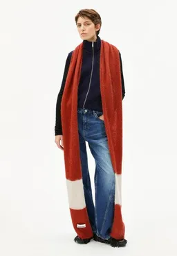 ARMEDANGELS ARMEDANGELS SAABE STRIPED UN-WASTED Unisex Schal aus Alpaca-Woll Mix – Produktbild 1 von 1