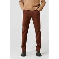 Meyer MEYER Double-Dyed Baumwoll-Chino, Rot (karamell), – Produktbild 1 von 1
