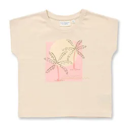 Sense Organics Sense Organics T-Shirt mit Palmen-Motiv für Kinder, Modell DORA – Produktbild 1 von 1