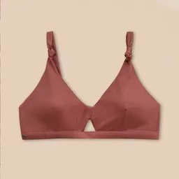 Woodlike Woodlike Damen vegan Bikinioberteil Coral Rose Brown – Produktbild 1 von 1