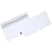 Memo 100 memo Briefumschläge 'Recycling Plus' DIN lang mit Haftklebung 80g – Produktbild 1 von 1