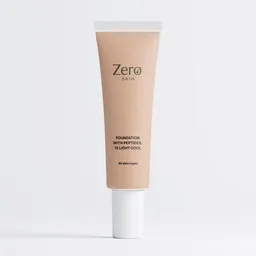 Zero Skin Zero Skin Foundation mit Peptiden, 15 Light Cool - 30 ml, hydratisierend mit Hyaluronsäure & Aloe Vera – Produktbild 1 von 1